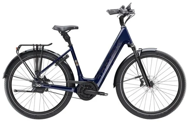 Trek District+ 5 Lowstep 1 versnellingen met Schijfrem met hydraulische bediening