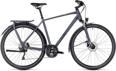 Cube KATHMANDU EXC DARKGREY/GREY 30 versnellingen met Schijfrem met hydraulische bediening