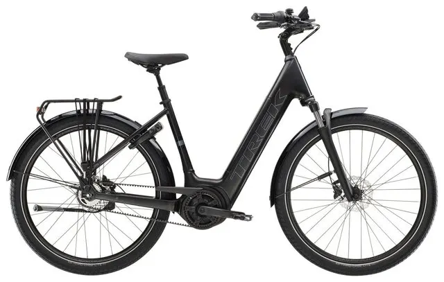 Trek District+ 4 Lowstep 1 versnellingen met Schijfrem met hydraulische bediening