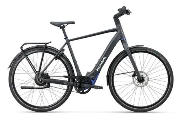 Koga E-F3 6.0 Gents 1 versnellingen met Schijfrem met hydraulische bediening